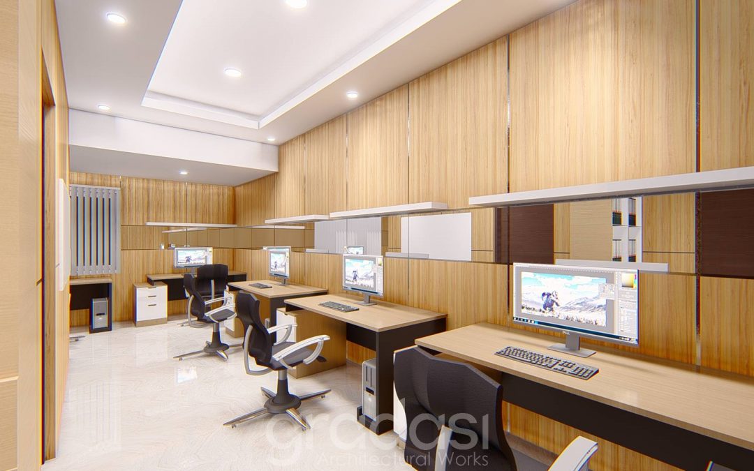 Desain Arsitek Interior Kantor Bank BCA