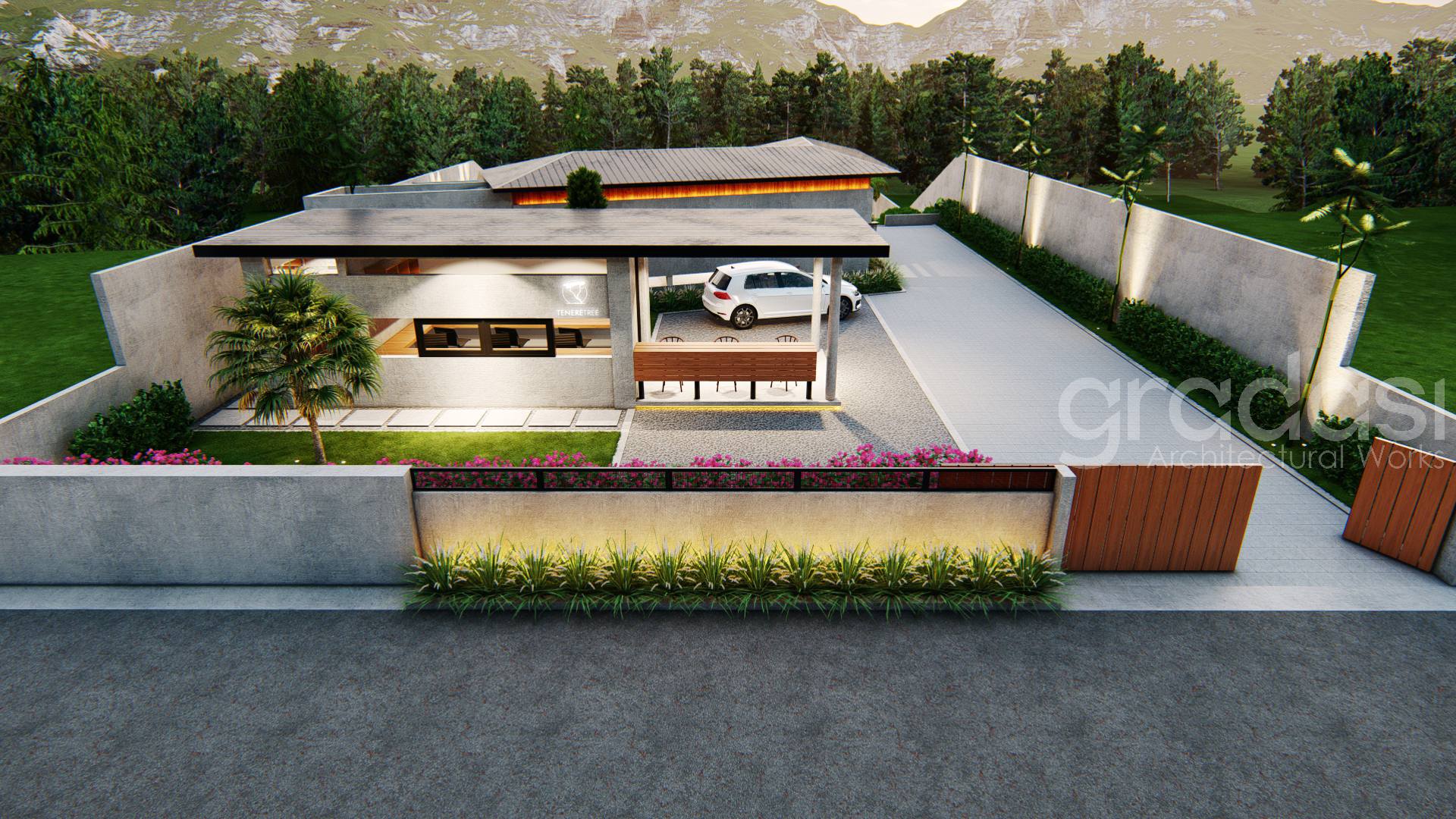 Desain Arsitek Rumah Kampung Anyar Glagah Banyuwangi Gradasi Arsitek (2)