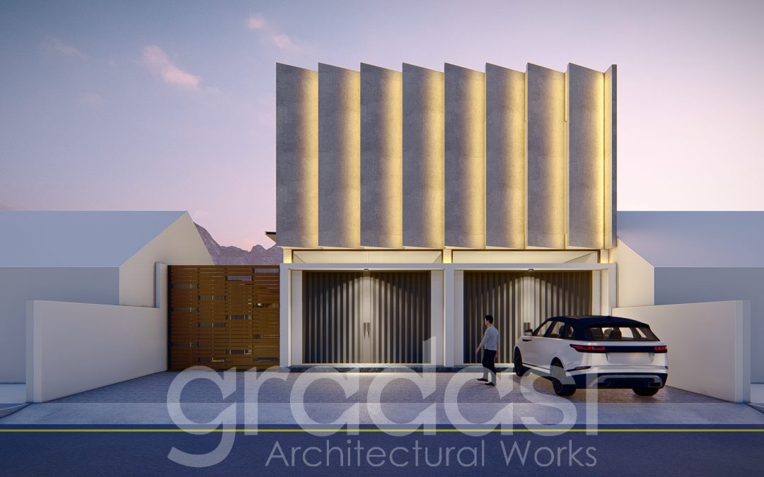 Konsep Desain Exterior Ruko Mas Feris Malang