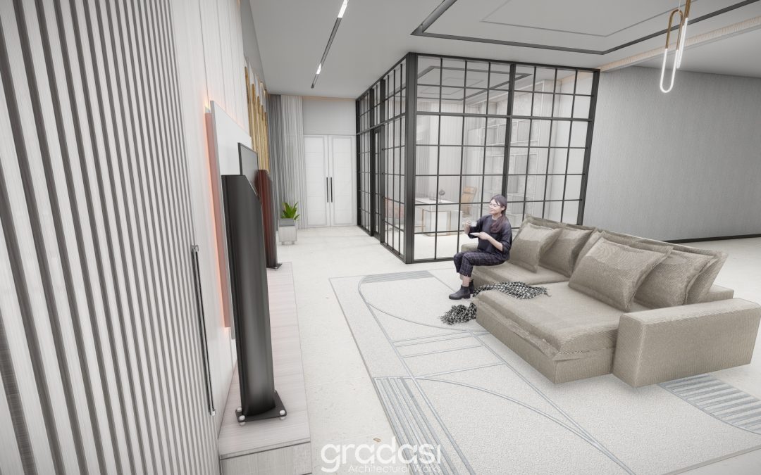 Desain Interior Rumah Ibu Maria Nainggolan Palangkaraya