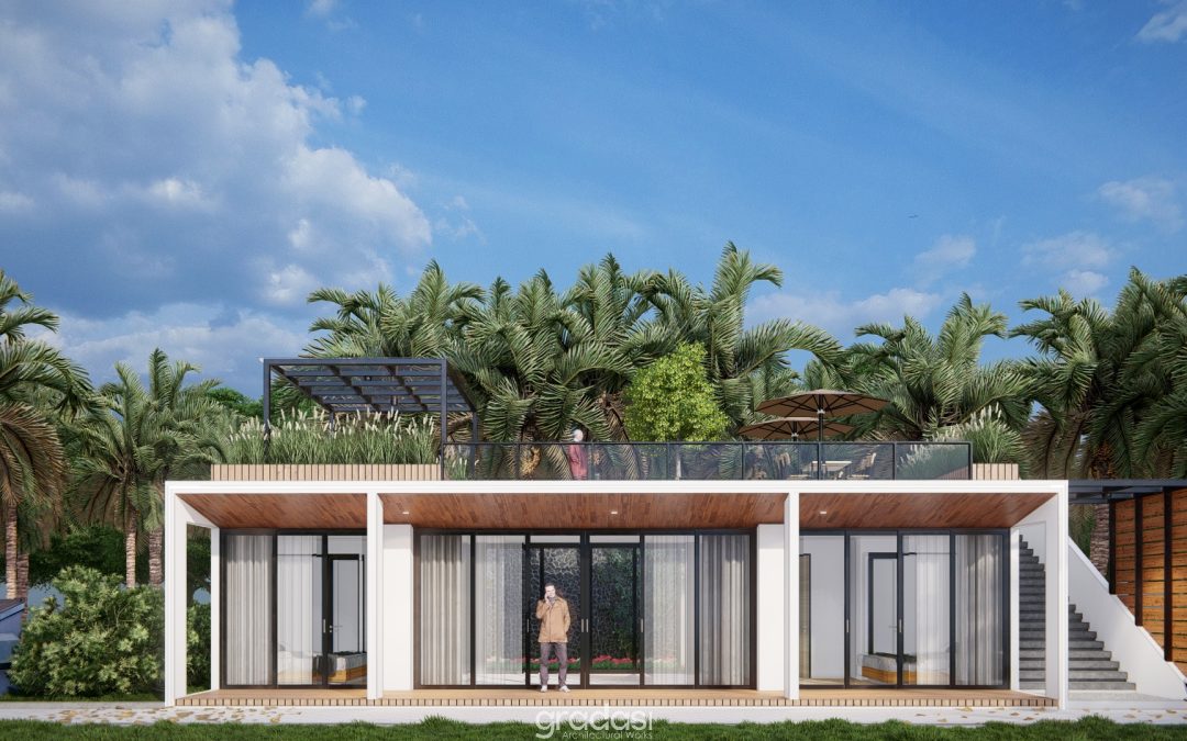 Rumah Villa Rooftop