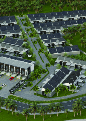 Contoh Gambar Site Plan - Gradasi Arsitek