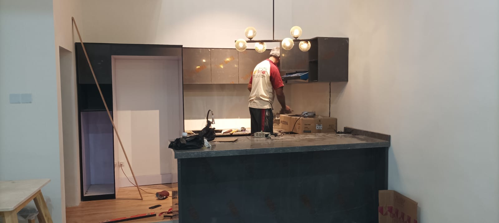 Interior Kitchen Set Bapak Doni (4)
