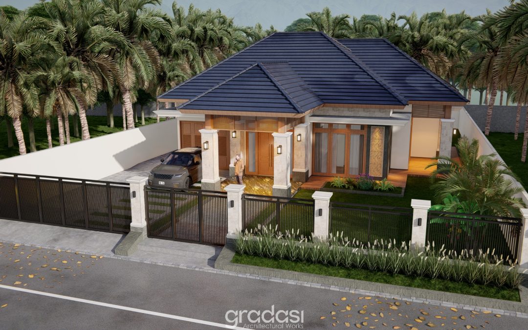 Rumah Modern Tropis Bali