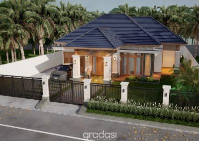 Rumah Modern Tropis Bali