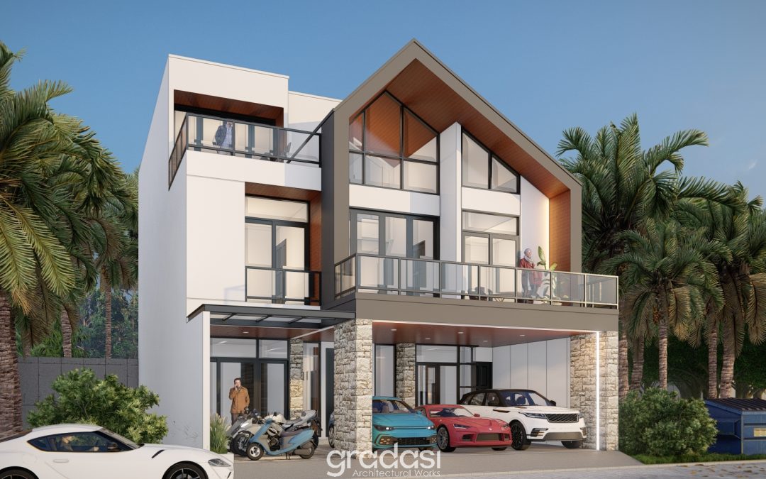 Rumah Skandinavia Modern
