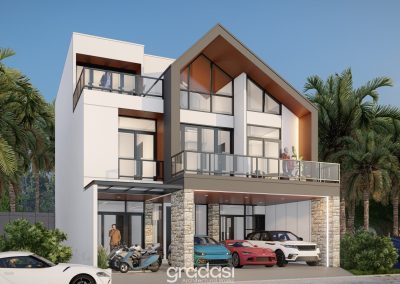 Rumah Skandinavia Modern